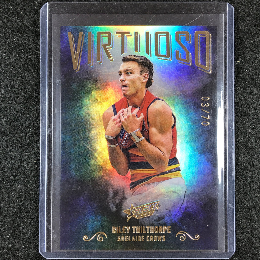 2022 Select AFL Footy Stars RILEY THILTHORPE Virtuoso 03/70
