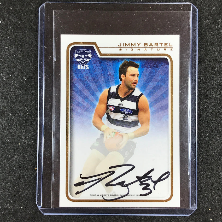 2010 Select AFL Herald Sun JIMMY BARTEL Signature 382/800