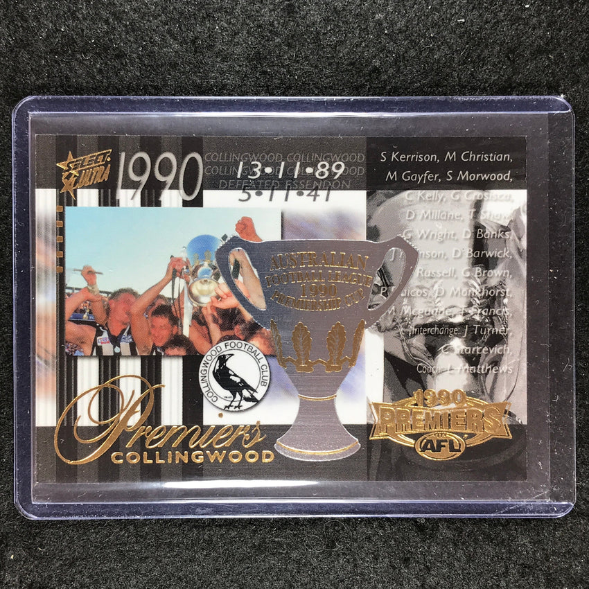 2003 Select AFL XL Ultra COLLINGWOOD Premiership Commemorative 74