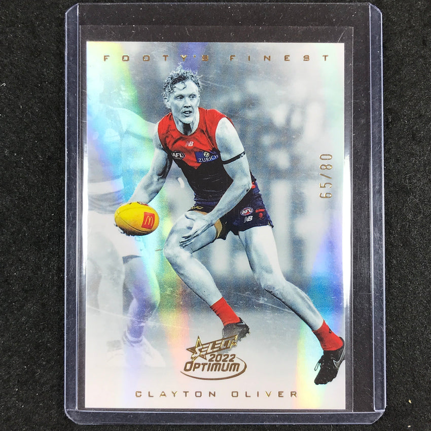 2022 Select AFL Optimum CLAYTON OLIVER Footy's Finest 65/80