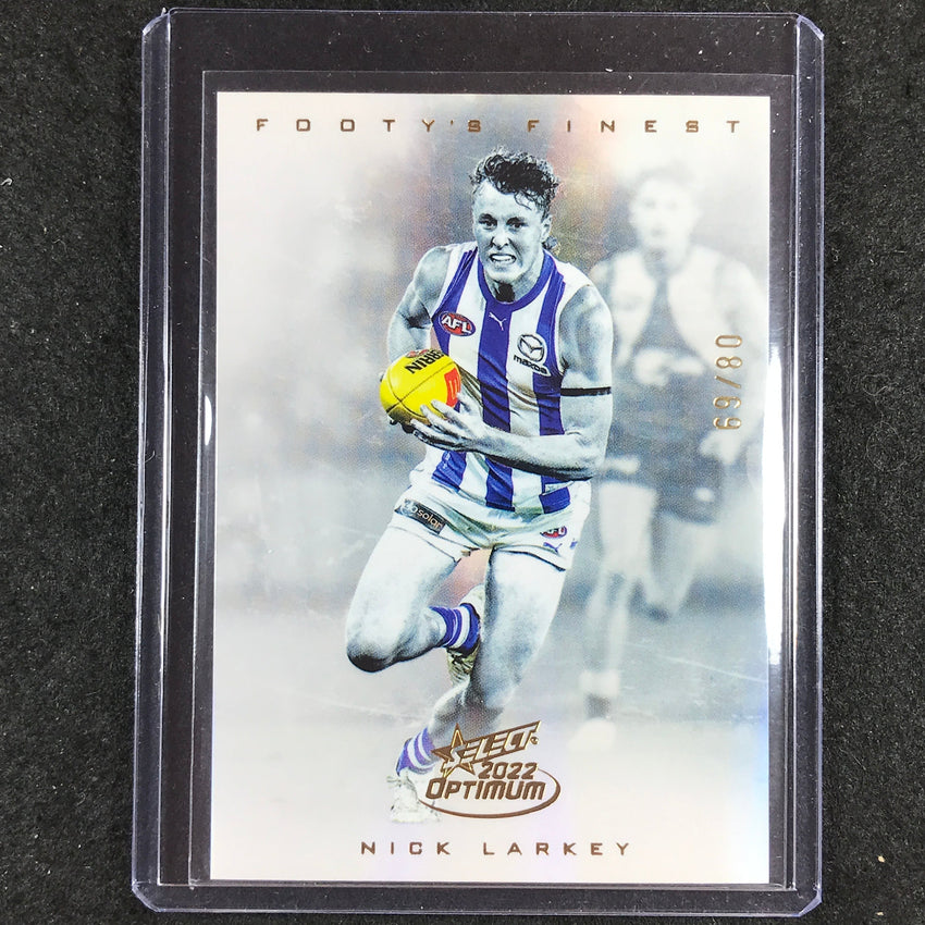 2022 Select AFL Optimum NICK LARKEY Footy's Finest 69/80