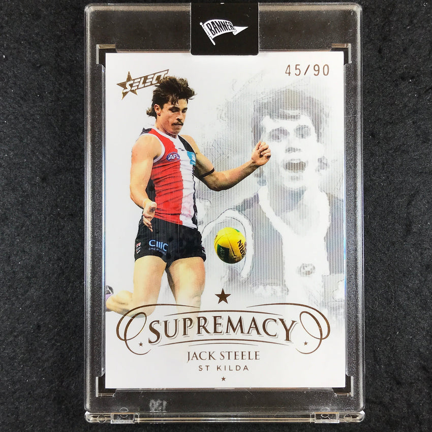 2021 Select AFL Supremacy JACK STEELE Base Gold 45/90