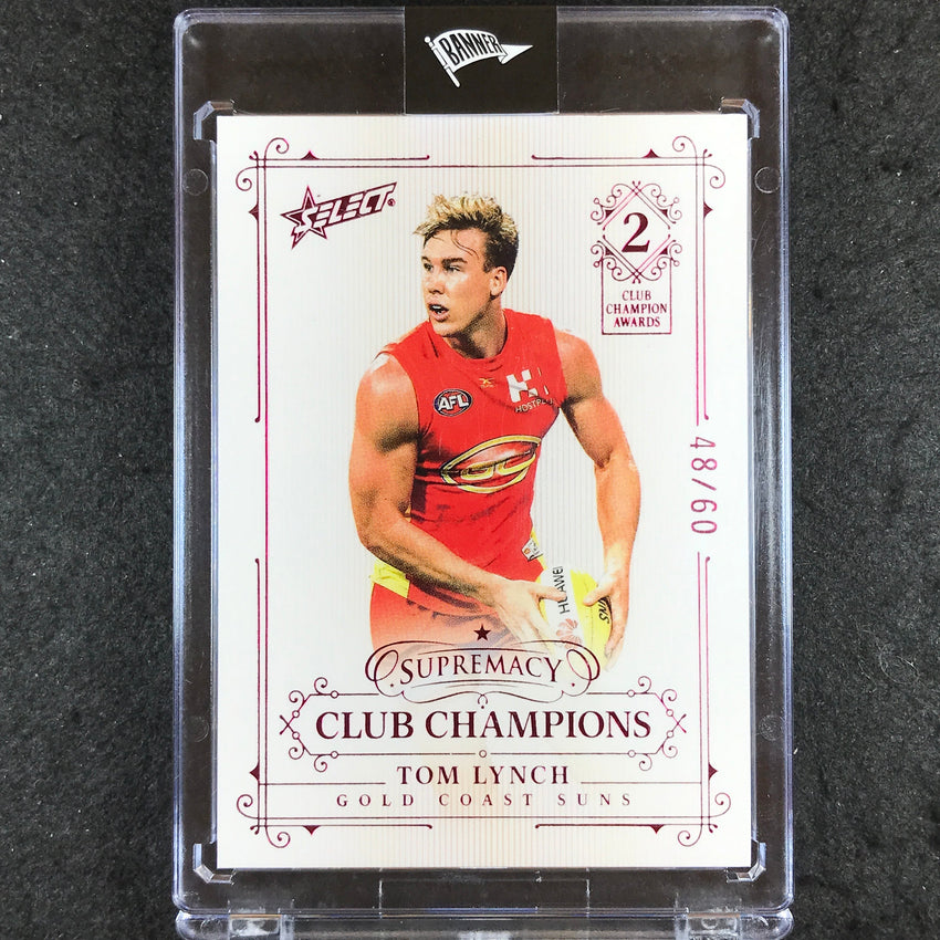 2021 Select AFL Supremacy TOM LYNCH Club Champions 48/60