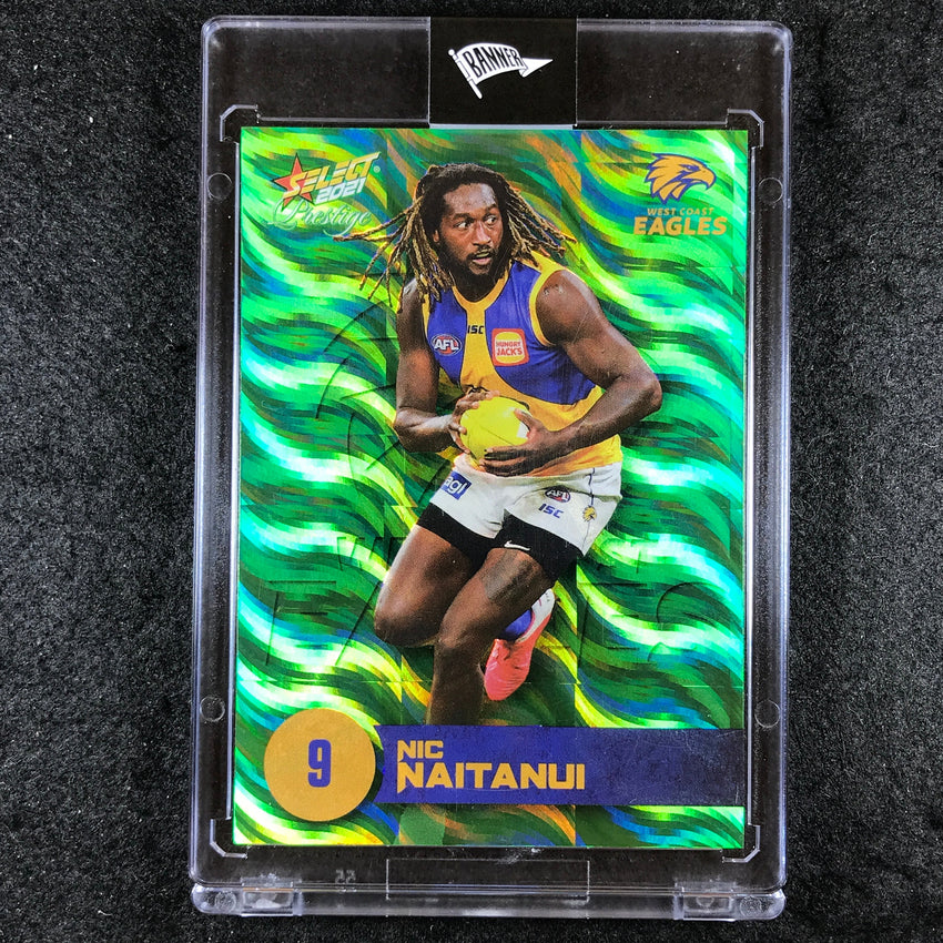 2021 Select AFL Prestige NIC NAITANUI Green 50/60