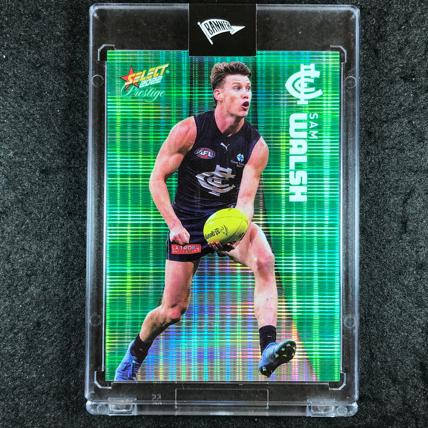 2022 Select AFL Prestige SAM WALSH Green 52/60