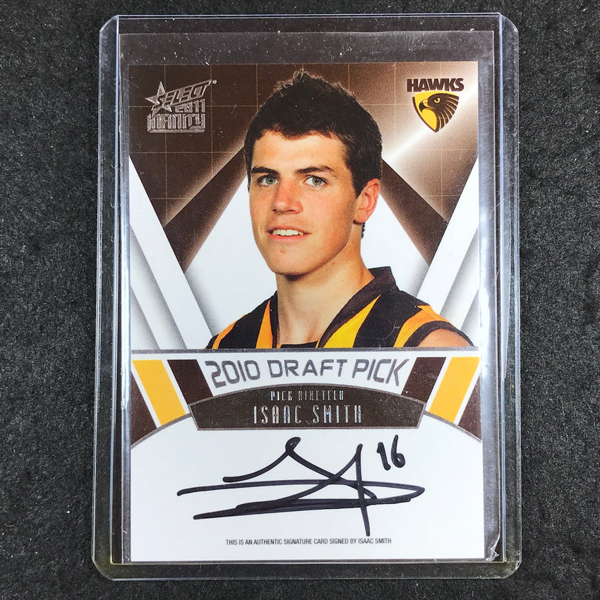 2011 Select AFL Infinity ISAAC SMITH Draft Pick Signature 103/275