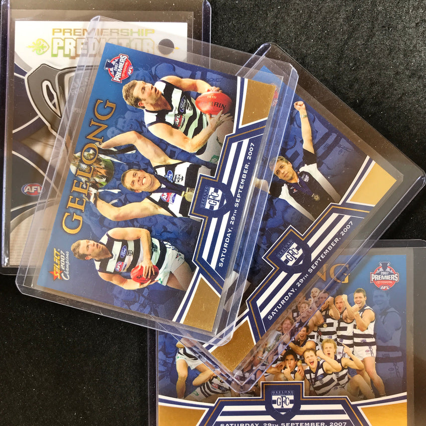 2017 Select AFL Champions PREMIERSHIP REDEMPTION Geelong Set of 3 304/450