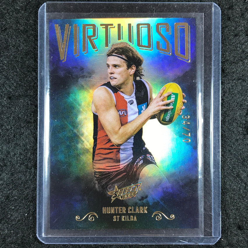 2022 Select AFL Footy Stars HUNTER CLARK Virtuoso 34/70
