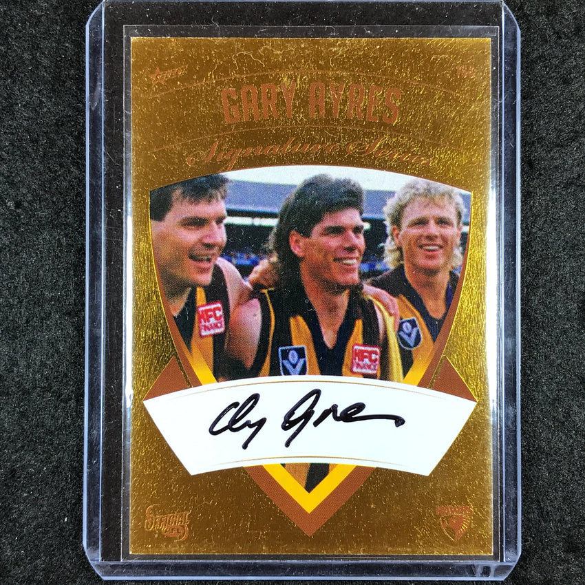 2011 Select AFL Heritage Hawthorn Premiership Players GARY AYRES Signature /250