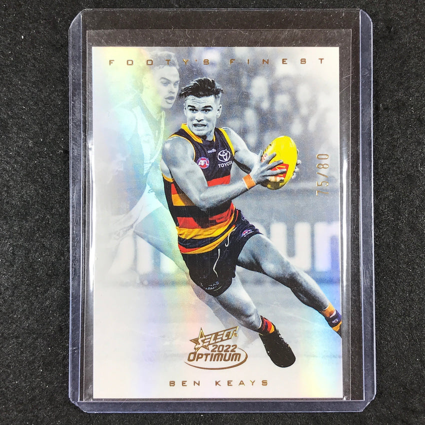 2022 Select AFL Optimum BEN KEAYS Footy's Finest 75/80