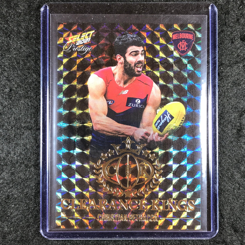 2021 Select AFL Prestige CHRISTIAN PETRACCA Clearance Kings 005/120