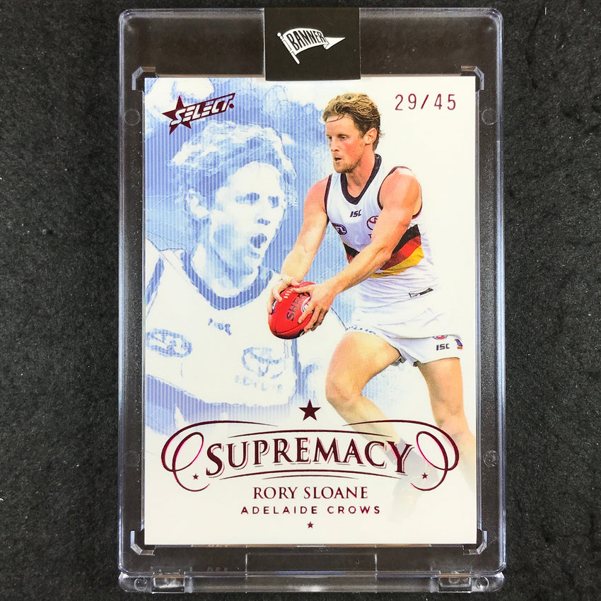 2021 Select AFL Supremacy RORY SLOANE Base Red 29/45