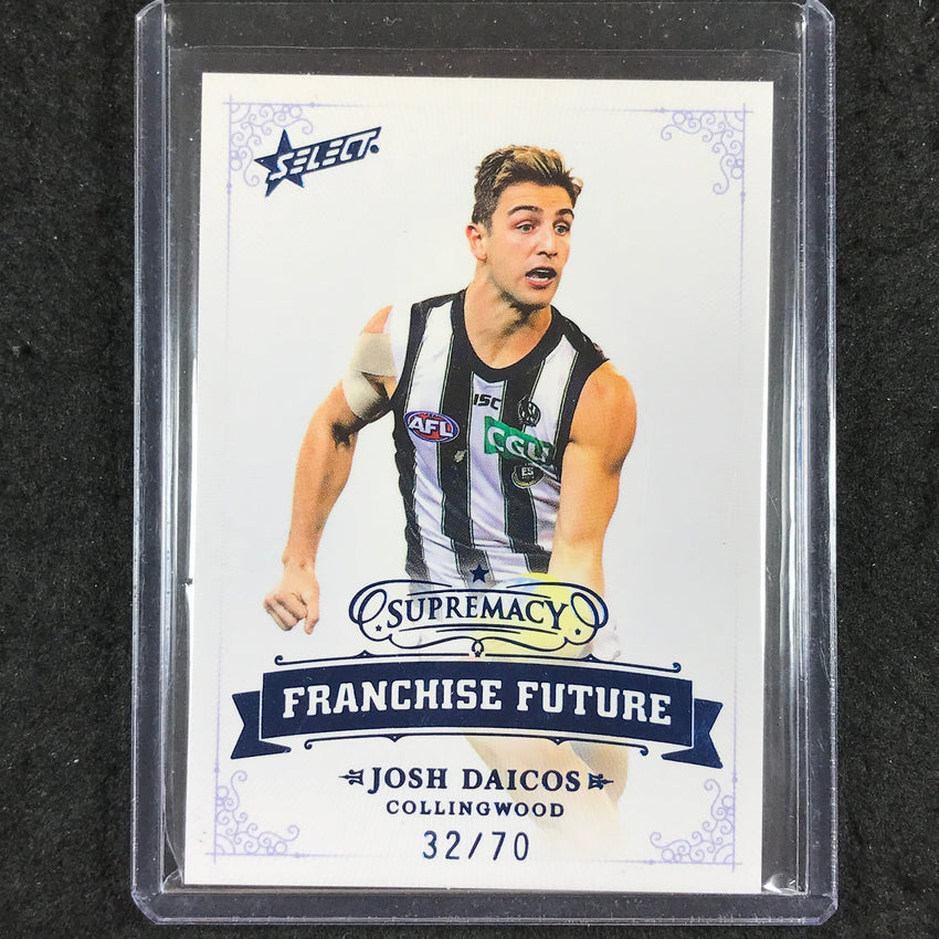 2021 Select AFL Supremacy JOSH DAICOS Franchise Future 32/70