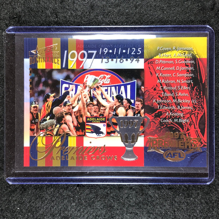 2020 Select AFL Dominance ADELAIDE Premiership Commemorative 131/275