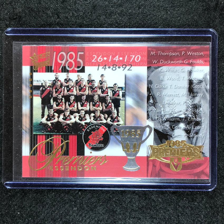 2004 Select AFL Conquest ESSENDON Premiership Commemorative #261