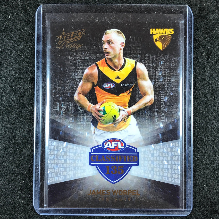 2022 Select AFL Prestige JAMES WORPEL Classified 17/60