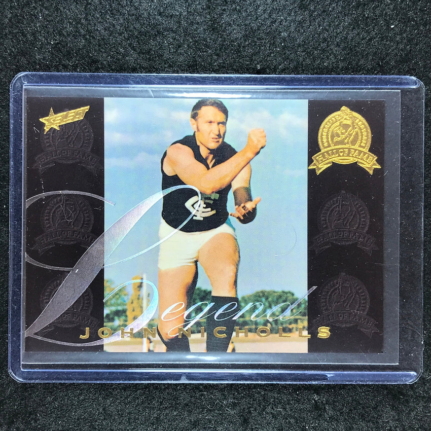 1996 Select AFL Hall of Fame JOHN NICHOLLS Legends LGD8