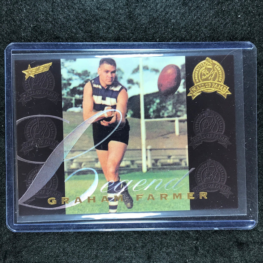 1996 Select AFL Hall of Fame GRAHAM FARMER Legends LGD6