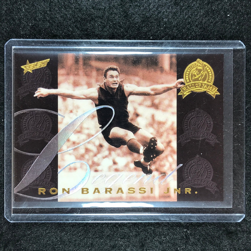 1996 Select AFL Hall of Fame RON BARASSI JNR Legends LGD10