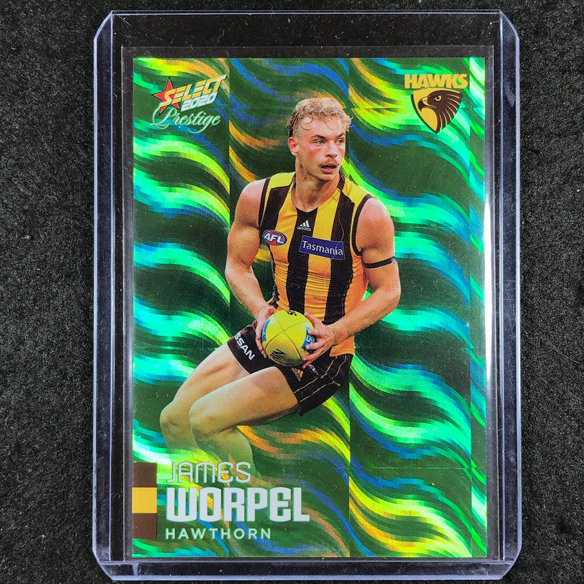 2020 Select AFL Prestige JAMES WORPEL Green 31/60