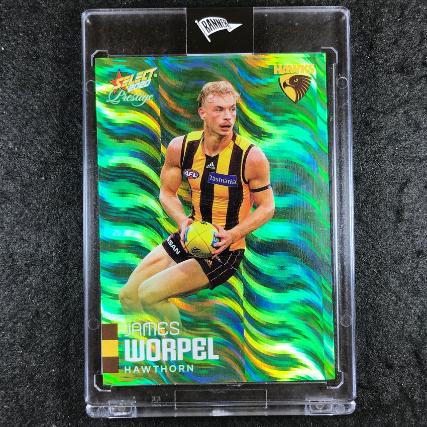 2020 Select AFL Prestige JAMES WORPEL Green 21/60