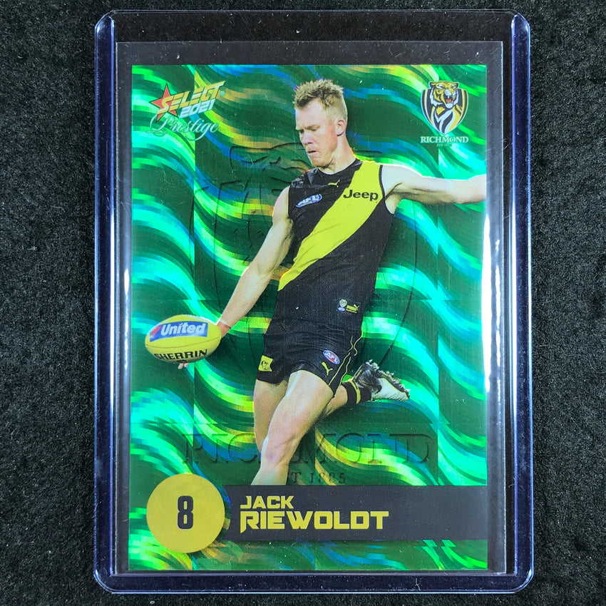 2021 Select AFL Prestige JACK RIEWOLDT Green 55/60
