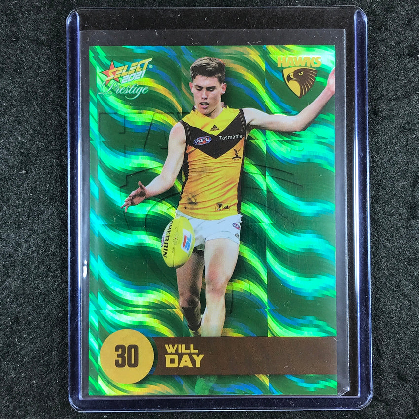 2021 Select AFL Prestige WILL DAY Green 14/60