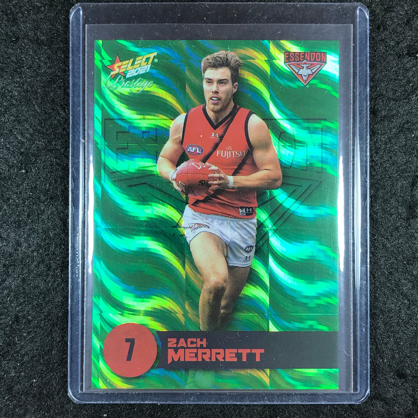 2021 Select AFL Prestige ZACH MERRETT Green 51/60