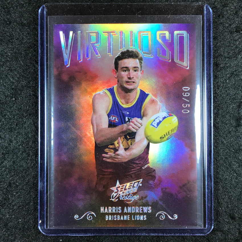 2022 Select AFL Prestige HARRIS ANDREWS Virtuoso 09/50