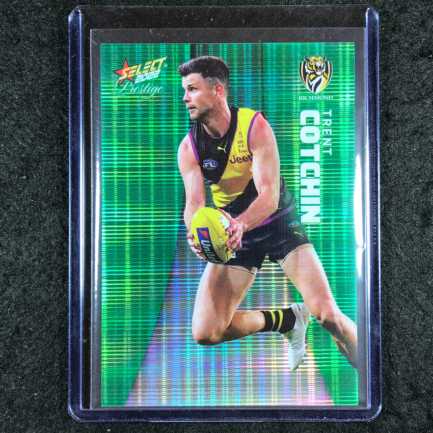 2022 Select AFL Prestige TRENT COTCHIN Green 03/60