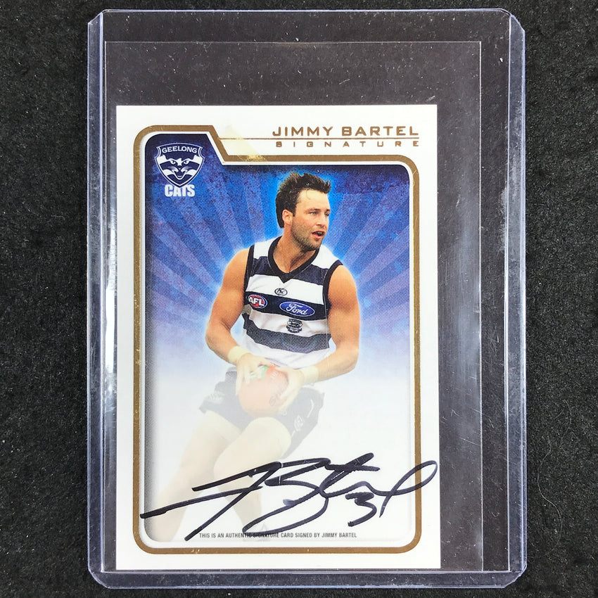2010 Select AFL Herald Sun JIMMY BARTEL Signature 225/800