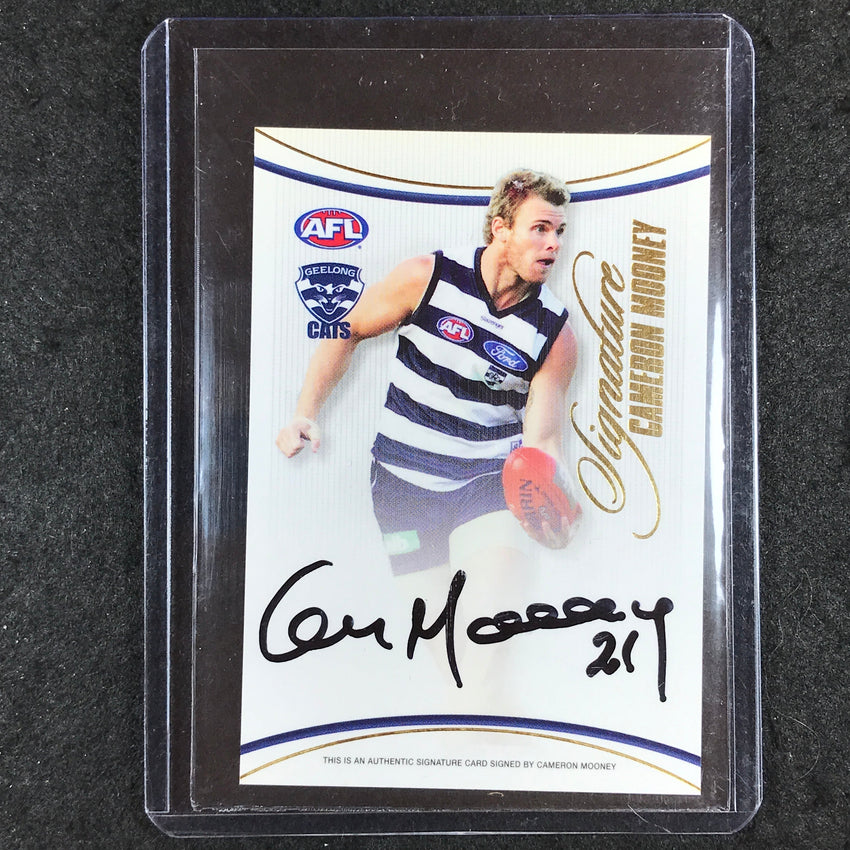 2008 Select AFL Herald Sun CAMERON MOONEY Signature 440/800