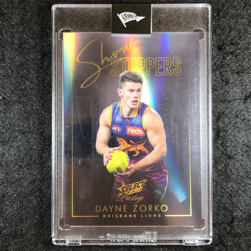 2020 Select AFL Prestige DAYNE ZORKO Showstoppers 004/40