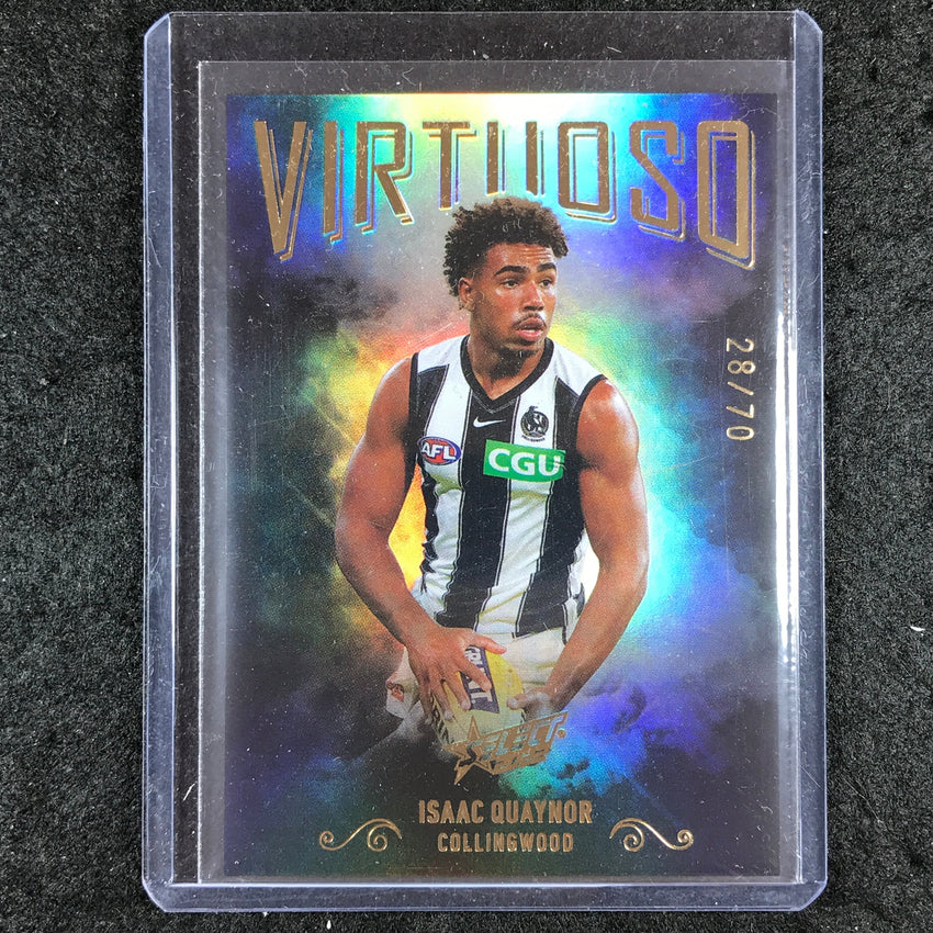 2022 Select AFL Footy Stars ISAAC QUAYNOR Virtuoso 28/70
