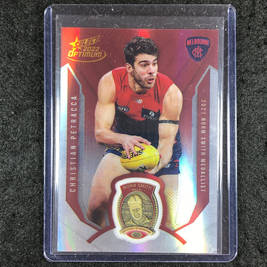 2022 Select AFL Optimum CHRISTIAN PETRACCA Winner Norm Smith Medallist 8/50
