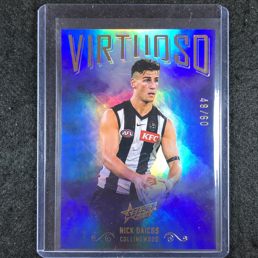 2023 Select AFL Footy Stars NICK DAICOS Virtuoso 48/60