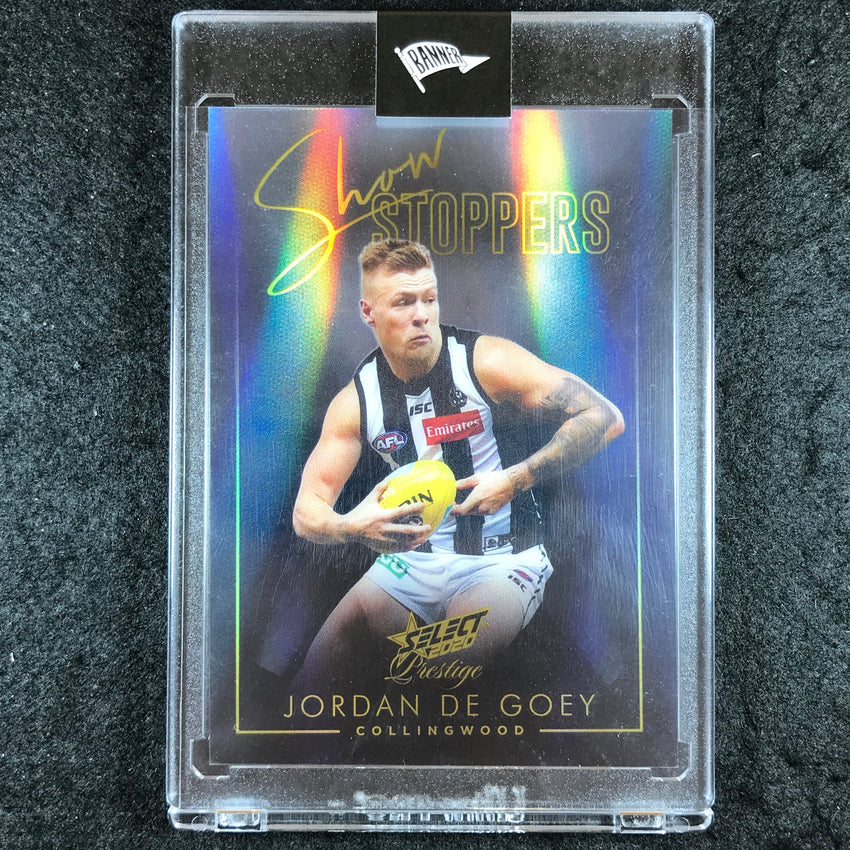 2020 Select AFL Prestige JORDAN DE GOEY Showstoppers 24/40