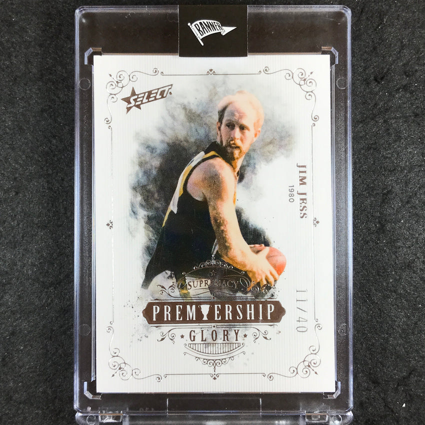 2019 Select AFL Supremacy JIM JESS Premiership Glory 11/40