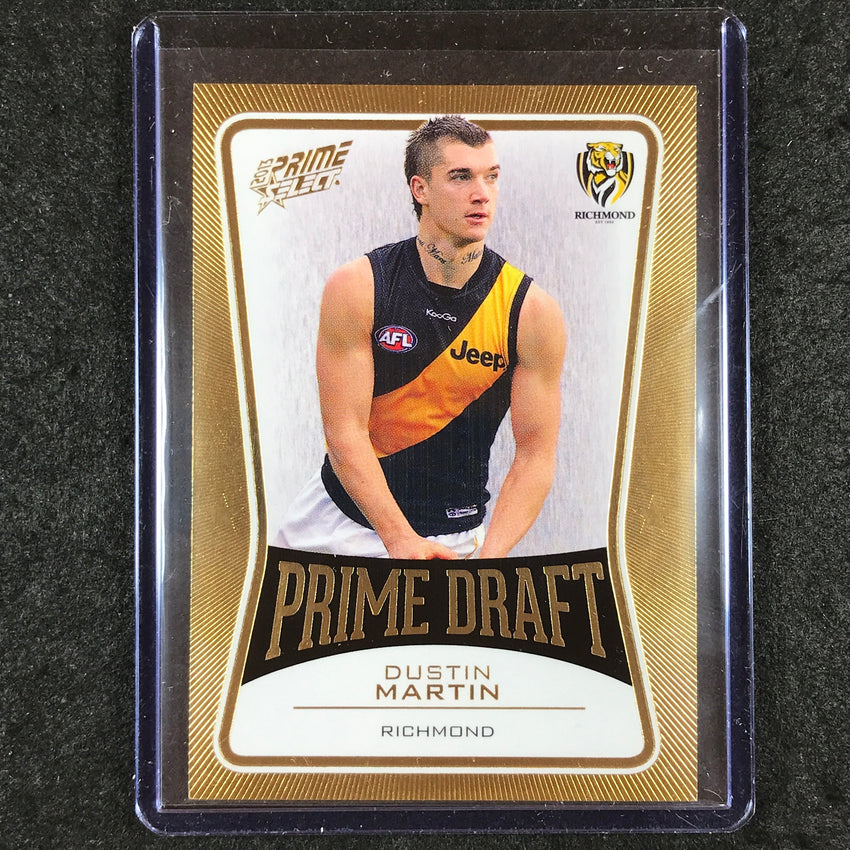 2013 Select AFL Prime DUSTIN MARTIN Prime Draft 124/145