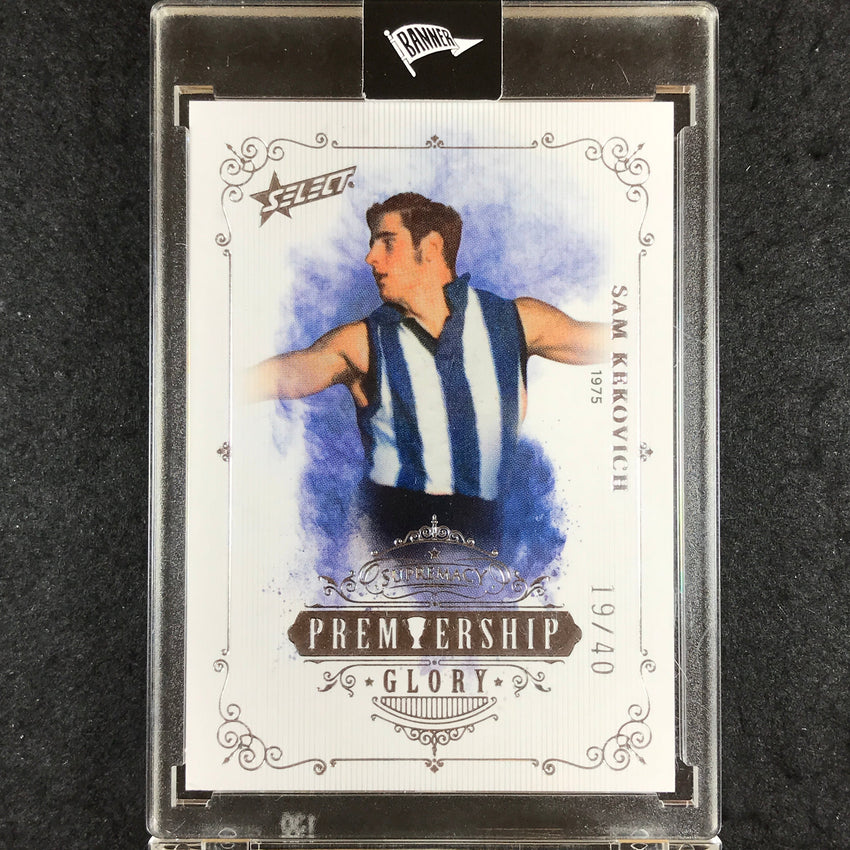 2019 Select AFL Supremacy SAM KEKOVICH Premiership Glory 19/40