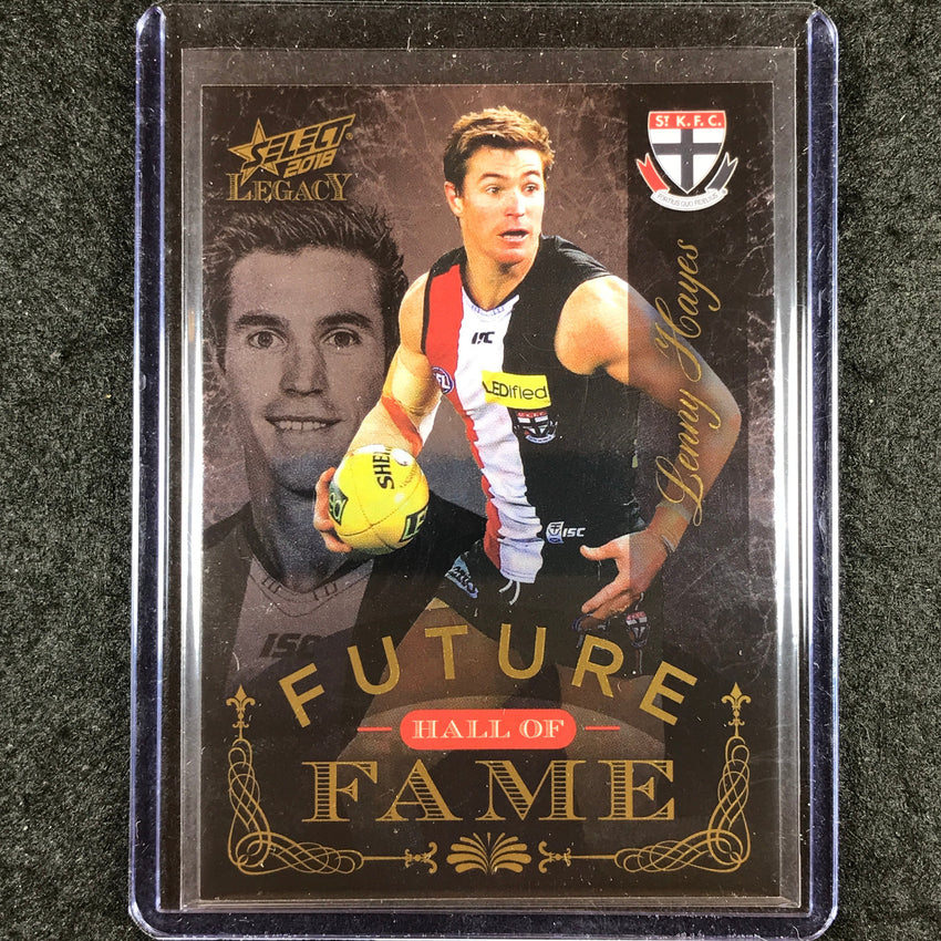 2018 Select AFL Legacy LENNY HAYES Future Hall of Fame 44/50
