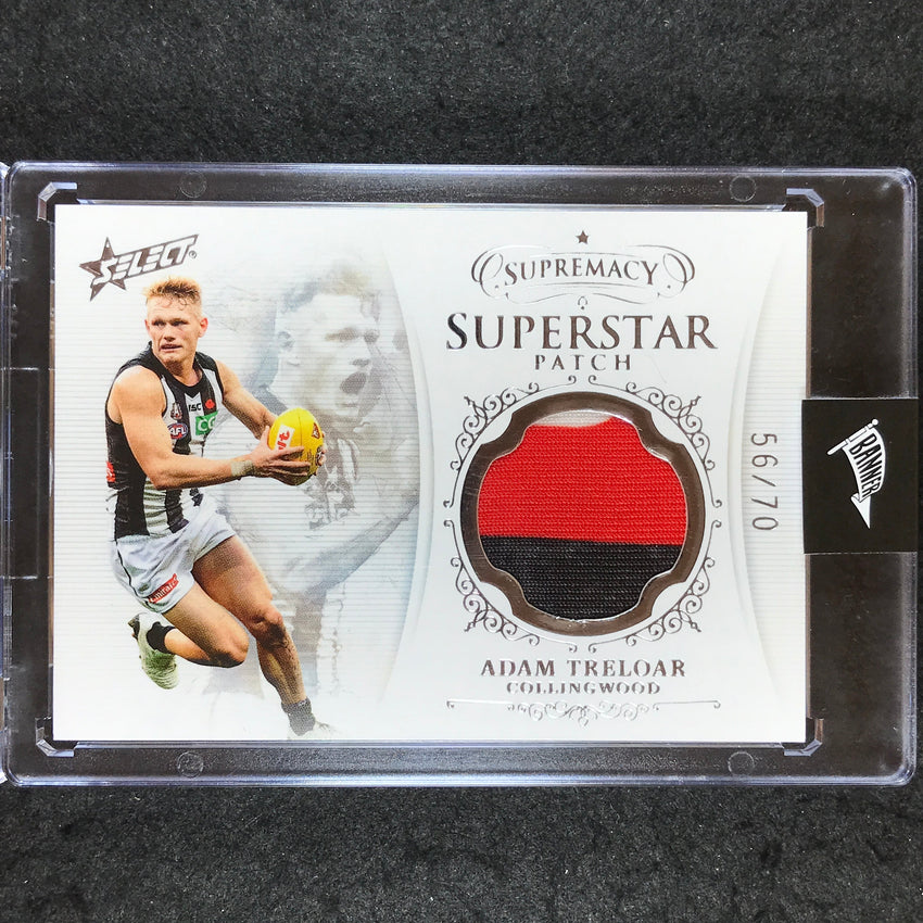2019 Select AFL Supremacy ADAM TRELOAR Superstar Patch 56/70