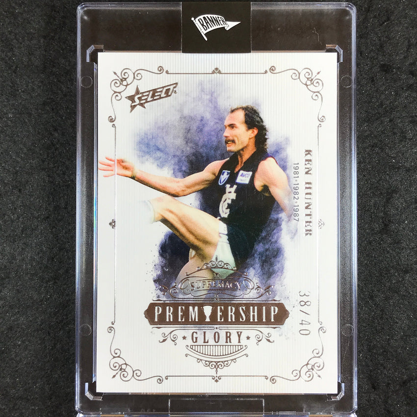 2019 Select AFL Supremacy KEN HUNTER Premiership Glory 38/40