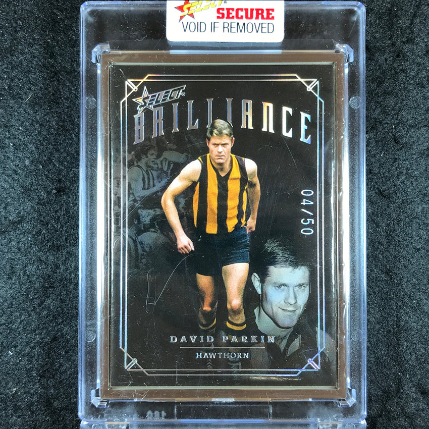 2022 Select AFL Brilliance DAVID PARKIN Platinum Frame 04/50