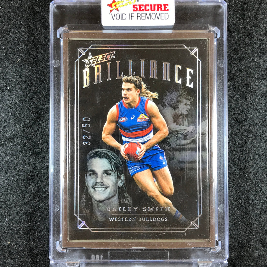 2022 Select AFL Brilliance BAILEY SMITH Platinum Frame 32/50