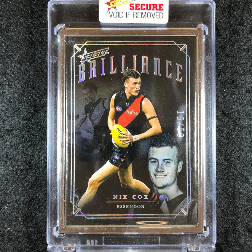 2022 Select AFL Brilliance NIK COX Platinum Frame 16/50