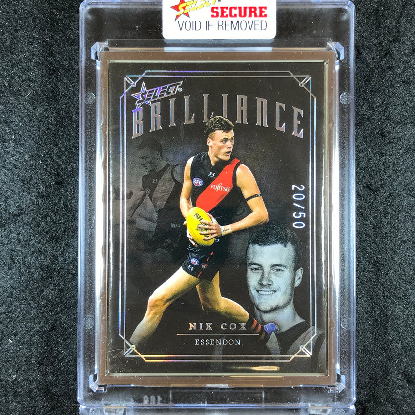 2022 Select AFL Brilliance NIK COX Platinum Frame 20/50