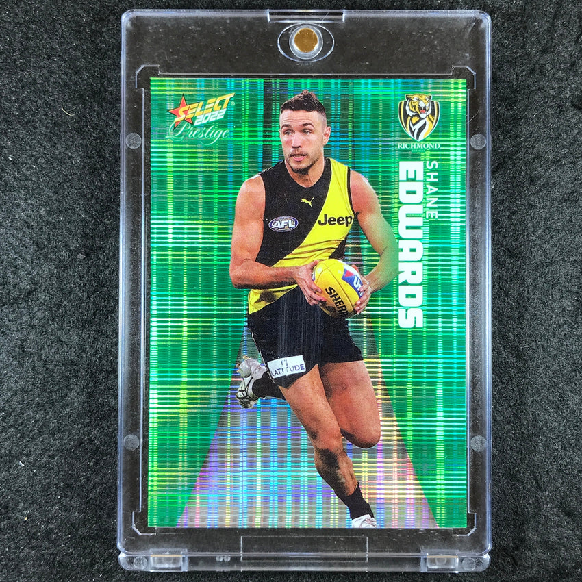 2022 Select AFL Prestige SHANE EDWARDS Green 05/60