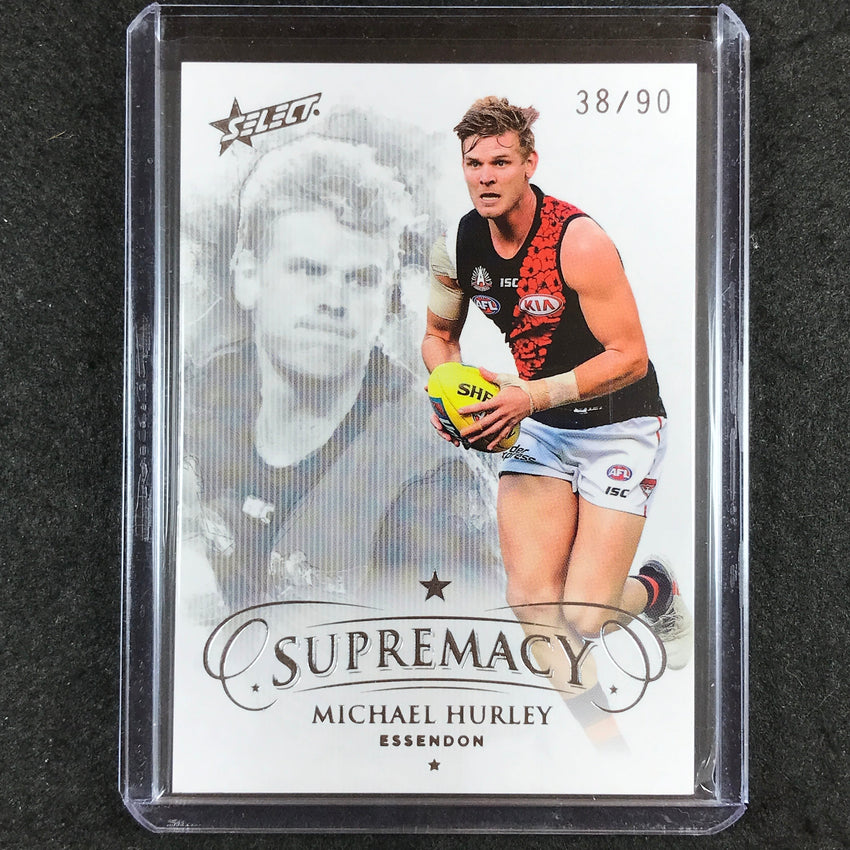 2019 Select AFL Supremacy MICHAEL HURLEY Base 38/90