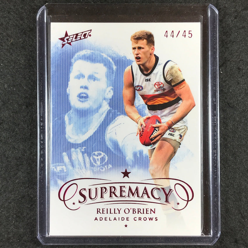 2021 Select AFL Supremacy REILLY O'BRIEN Base Red 44/45